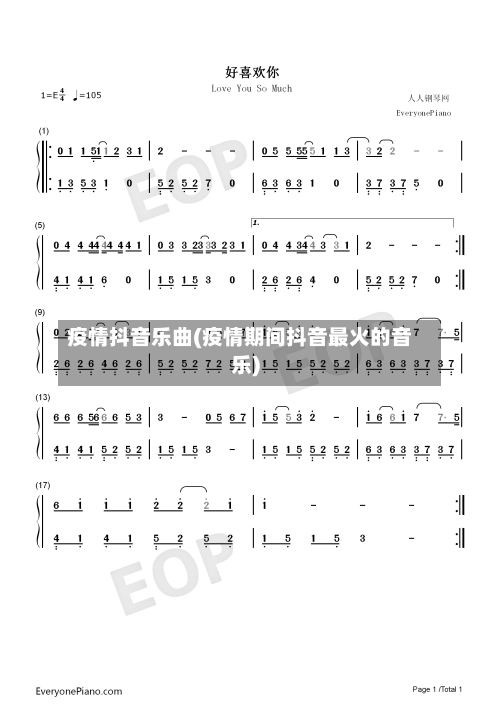 疫情抖音乐曲(疫情期间抖音最火的音乐)