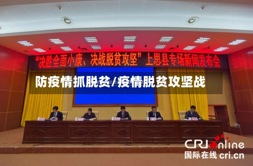 防疫情抓脱贫/疫情脱贫攻坚战-第2张图片