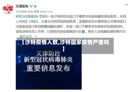 【沙特疫情人数,沙特国家疫情严重吗】-第2张图片