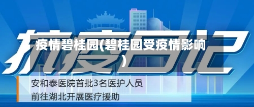 疫情碧桂园(碧桂园受疫情影响)-第3张图片