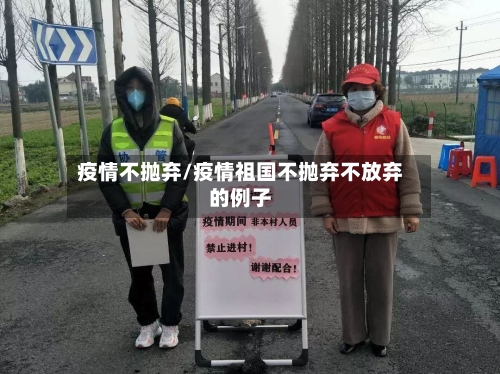 疫情不抛弃/疫情祖国不抛弃不放弃的例子
