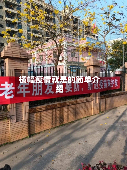 横幅疫情就是的简单介绍