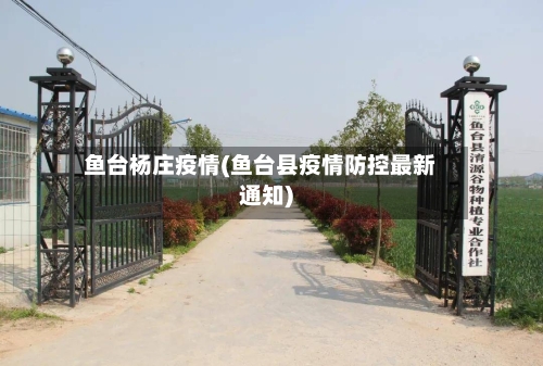 鱼台杨庄疫情(鱼台县疫情防控最新通知)-第3张图片