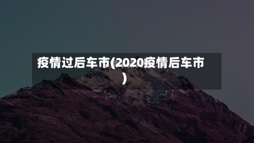 疫情过后车市(2020疫情后车市)