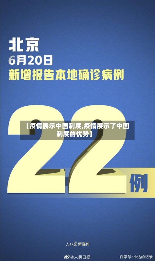 【疫情展示中国制度,疫情展示了中国制度的优势】