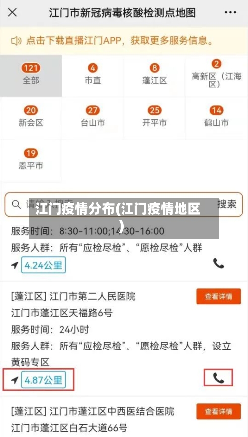 江门疫情分布(江门疫情地区)