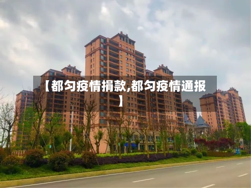 【都匀疫情捐款,都匀疫情通报】-第2张图片