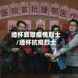 缅怀致敬疫情烈士/缅怀抗疫烈士